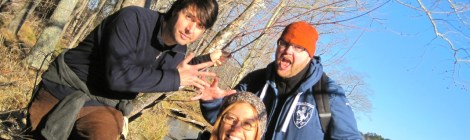 Morrow Mountain hiking at Lake Tillery