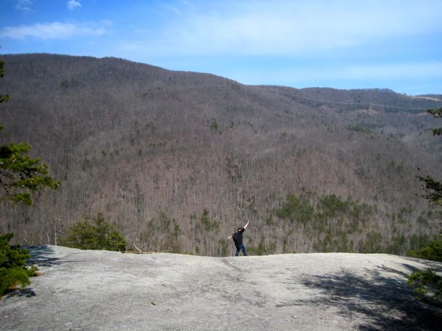Hiking Stone Mountain, NC