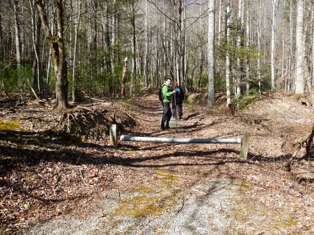Widow's Creek trailhead