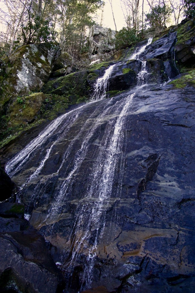Smokies waterfalls Hen Wallow Falls